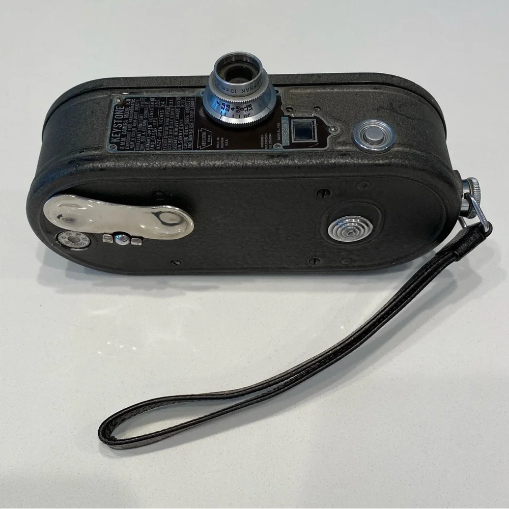 Vintage Keystone Camera with Strap